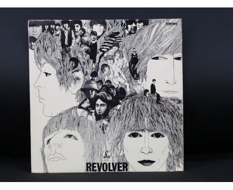 Vinyl - The Beatles Revolver LP on Parlophone PCS 7009. Stereo, yellow and black labels, Sold In UK and The Gramophone Co Ltd