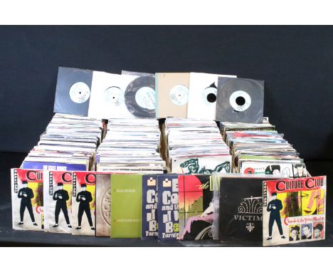 Vinyl - Over 650 Rock &amp; Pop 7" singles featuring demos / promos  to include Depeche Mode, The Jets, Queen, Primal Scream,