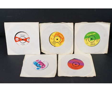 Vinyl - 5 Reggae / Ska 7" singles to include Rolando Al And The Soul Brothers / The Deacons – Phoenix City / Men Alone (Docto