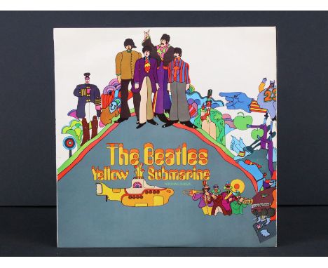Vinyl - The Beatles ‎– Yellow Submarine LP on Parlophone Records - PCS 7070, original UK 1st pressing Stereo album 1 / 1 matr