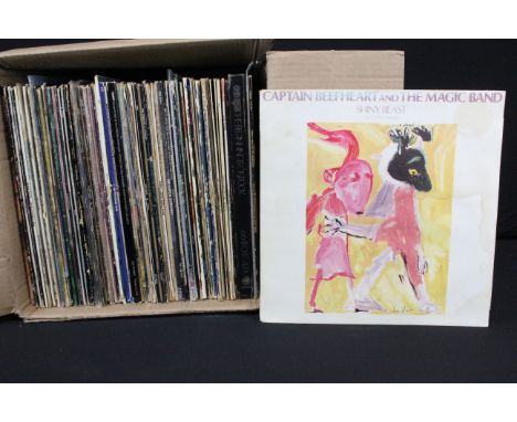 Vinyl - Over 75 Rock &amp; Pop LPs and 1 box set to include Captain Beefheart, Jefferson Airplane x 2, Jimmy James, Genesis (