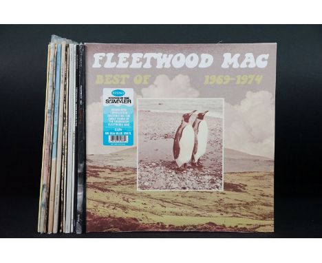 Vinyl - 11 Fleetwood Mac LPs and 1 12" to include 1969-1974 (blue vinyl, sealed), Alternate Live (2021 ltd edn in open shrink
