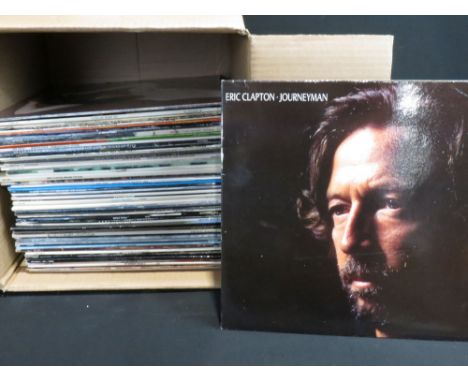 Vinyl - Approx 60 Rock &amp; Pop LPs and a few 12" singles to include Morrisey, Patti Smith, Depeche Mode, Bob Marley x 2, U-
