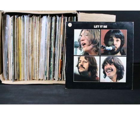 Vinyl - Over 80 Rock &amp; Pop LPs to include The Beatles, Jethro Tull, Jimi Hendrix, Jeff Beck, Judas Priest, Red, The Anima