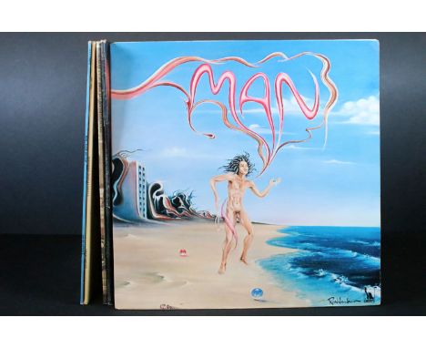 Vinyl - 5 Man LPs to include self titled (LBG 83464), Be Good To Yourself At Least Once A Day (UAG 29417 gatefold with foldou