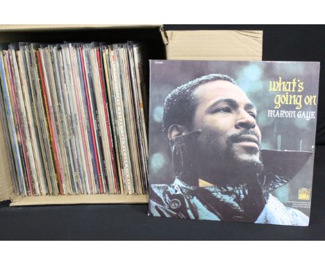 Vinyl - Over 70 Soul, Funk, Disco LPs to include Marvin Gaye, Curtis Mayfield, Percy Sledge, Booker T &amp; The MGs x 2, Otis
