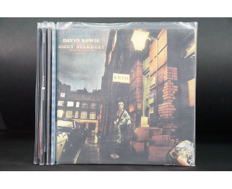 Vinyl - 5 recent release / reissue David Bowie LPs to include Ziggy Stardust, David Bowie (2009 ltd edn), Blackstar, The Next