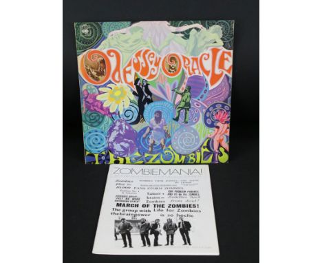 Vinyl - The Zombies – Odessey And Oracle LP on CBS Records S 63280. Original UK 1968 1st stereo pressing, front laminated sle