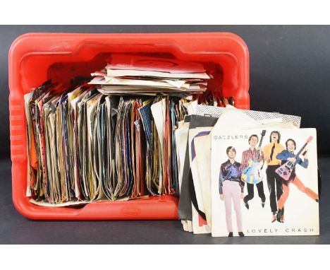 Vinyl - Over 200 Rock &amp; Pop 7" singles to include Hawkwind, The Rolling Stones, Fleetwood Mac, Simple Minds, Garnett Mims