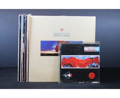 Vinyl - 6 Depeche Mode LP’s, 7 x 12” and 2 x 7” singles, including limited editions and foreign pressing, to include: Music F