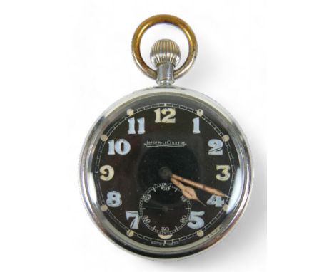 A Jaeger-LeCoultre pocket watch, with Arabic dial. 