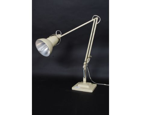 An excellent Original 1940's Herbert Terry lamp retaining the original cream paintwork in very good order. Square terraced ba