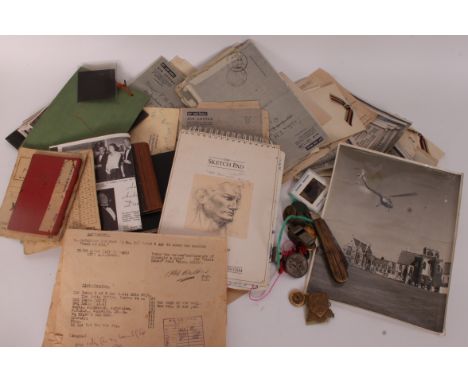 A collection of military ephemera addresses to Major TH Hopkins of the 10th Indian Infantry Brigade from the 2nd World War - 