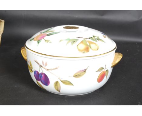 A Royal Worcester Evesham pattern tureen never used still in wrapping and original presentation box
