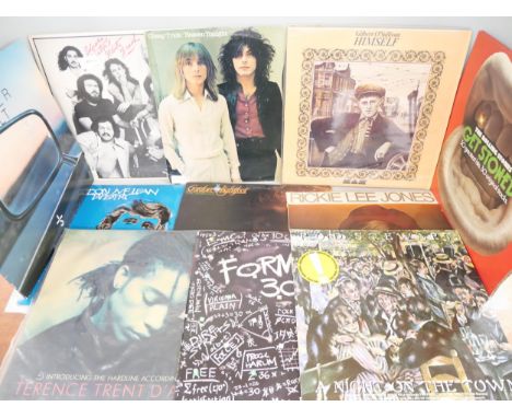 Music memorabilia; twenty vinyl LPs, Blue Oyster Cult, Neil Young, Joni Mitchell, etc.