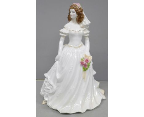A Royal Worcester figure, 'Wedding Day' Golden Moments