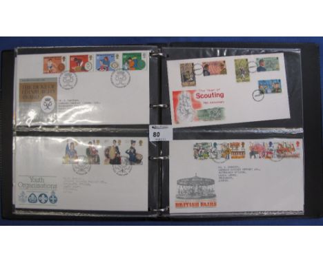 Thames Stamp Album with range of British First Day covers and a  few RAF covers.