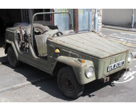 TO BE SOLD AT 12.00 O'CLOCK MIDDAY. 1973 Volkswagen 181/182 'Trekker', reg. no. TLW 261M, 1585ccs, 4 cylinder, manual transmi