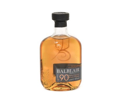 Balblair 1990 Highland Single Malt Scotch Whisky, 46% vol, 1 litre (one bottle)