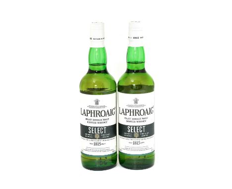 Laphroaig Select Islay Single Malt Scotch Whisky, 40% vol 70cl (two bottles)