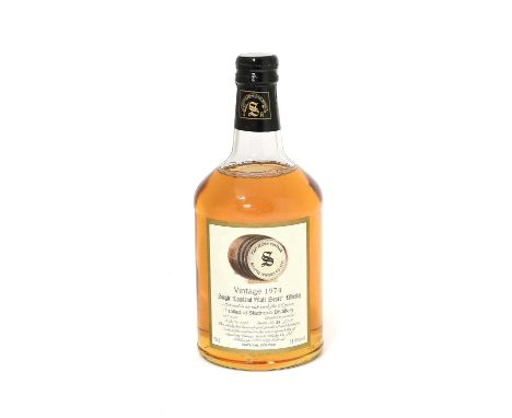 Bladnoch 1974 26 Year Old Single Lowland Malt Scotch Whisky, independently bottled by Signatory Vintage Scotch Whisky Co. Ltd