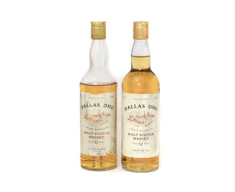 Dallas Dhu 12 Year Old Single Highland Malt Scotch Whisky, Gordon &amp; Macphail bottling, 40% vol, 70cl, one in original car