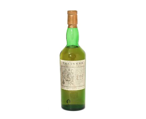 Talisker 10 Year Old Single Malt Scotch Whisky, 1980 bottling, 45.8% vol 75cl (one bottle)