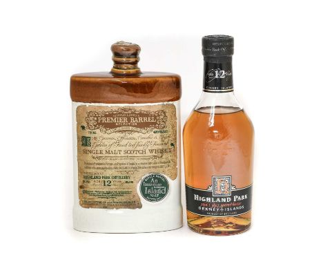 Highland Park 12 Year Old Single Barrel Single Malt Scotch Whisky, for independent bottlers, Douglas Laing’s Premier Barrel S