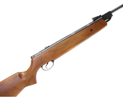 Hatsan .22 Model 60S air rifle, serial number 061205443, 18 inch sighted barrel, Quattro trigger. No licence required to buy 