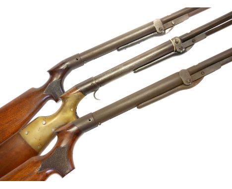 Three .177 air rifles for restoration, to include a Lincoln No.310 c.1905, BSA No.11762 c.1906, and a BSA improved model D No