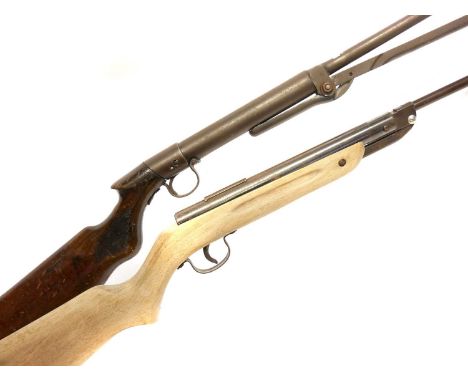Two air rifles, to include a BSA .177 air rifle serial number L15449 and a Diana G23 .177 air rifle NVN. No licence required 