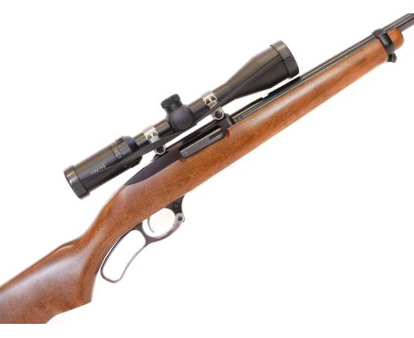 Ruger .44 Magnum lever action rifle, serial number 640-06804, model Ninety-Six, 18inch barrel, one removable rotary magazine,