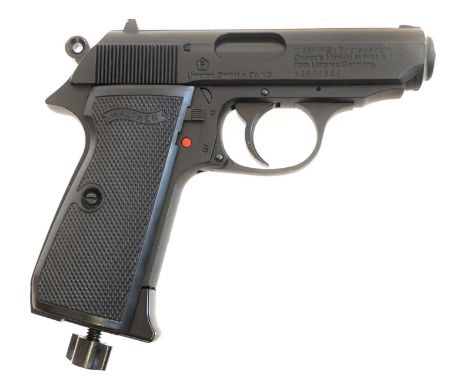 Walther PPK/S Umarex .177 BB CO2 air pistol, serial number 13B01834, with one magazine.No licence required to buy this item, 