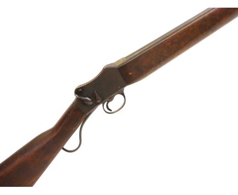 Greener MkIII 14 bore Police shotgun, serial number 2929, 25inch barrel, full length stock, the action stamped with maker nam