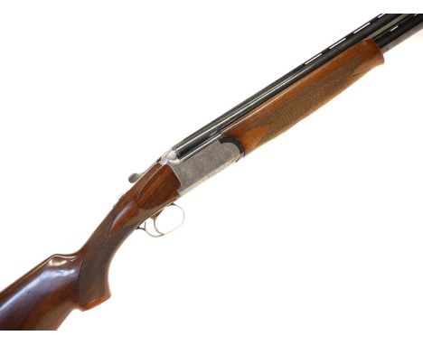 Medallist (Browning) 12 bore over and under shotgun, serial number 142583, 28 inch multichoke barrels, five choke tubes and k