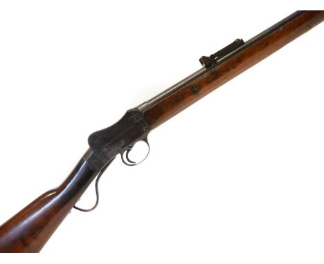 BSA .310 Francotte Cadet rifle, serial number 44458, 24.5" barrel fitted with barleycorn front sight and tangent micrometer a