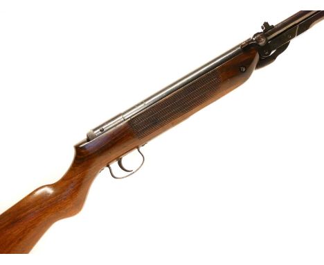 Webley MkIII .177 air rifle 18 inch barrel, with many early features circa 1962, serial number 6923. No licence required to b