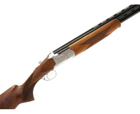 Huglu 12 bore over and under model 103DE shotgun, serial number 10S9794, 28 inch multichoke barrels, Birmingham superior stee