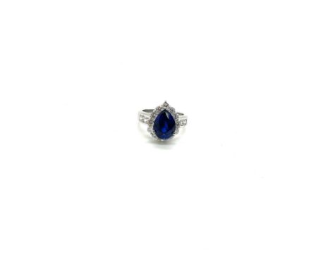 Stone set 14ct gold dress ring, total weight 5.6grams, ring size K
