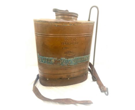 Vintage french copper vermorel sprayer Bte S.G.D.G 