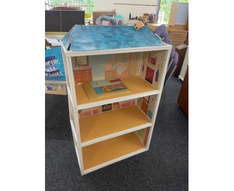 Vintage 3 Storey Sindy dolls house, height approximately 51 inches tall 30 inches wide depth 15 inches 