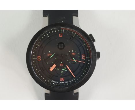 Case Size: 45mmCase Material:316L Stainless Steel Material: Stainless SteelBezel Color: BlackBezel Measures: 46.97x44.69mmCro