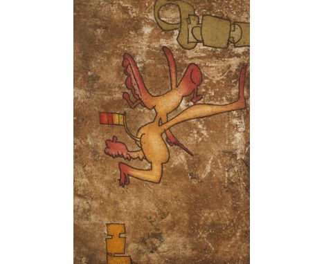 Artist: Roberto MattaTitle: FiguresOrigin: Chili 1972Medium: Lithograph on PaperDimensions: 15x16inCondition: ExcellentAdditi