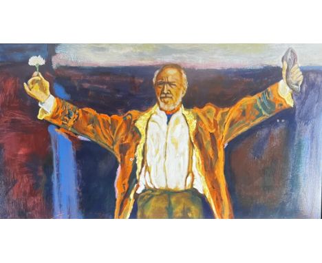 Artist: Anthony M. Quinn (1915-2001)Title: TriumphOrigin: Mexican-American, 1987Medium: Lithograph on paper with signatureDim