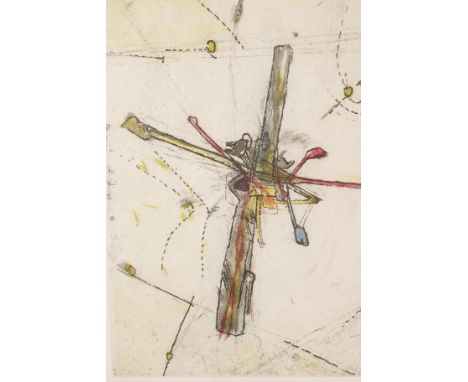 Artist: Roberto MattaTitle: Driote Liberees VOrigin: Chili 1971Medium: Etching and AquatintDimensions: 9 x 12 inches. With th