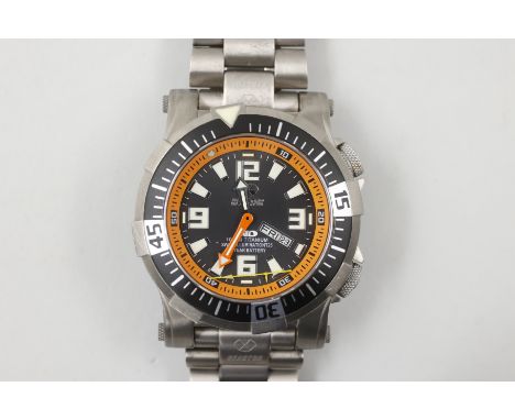 Case Size: 47mmCase Material: titanium Bezel Color: blackBezel Measures: 47.85x47.85mmCrown Type: screw downCrystal Type: sap