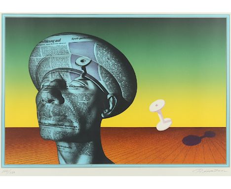 HAUSNER, Rudolf, "Adam", Farbserigrafie, 42 x 62, nummeriert 177/350, handsigniert, R.