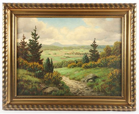 MÖHREN, Jean (1875-1954), "Eifellandschaft", Öl/Lwd., 60 x 80, unten rechts signiert, R.