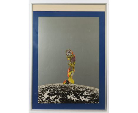 SCHULT, H.A., "o.T.", Farbserigrafie, 57 x 41, nummeriert V/X, handsigniert und datiert '71, R.