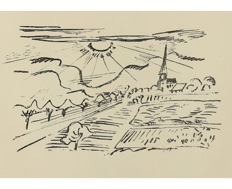 PECHSTEIN, Hermann Max, aus "Reisebilder Italien Südsee", Original-Lithografie, ca. 16 x 23, P. Cassirer, Berlin, 1919, R.